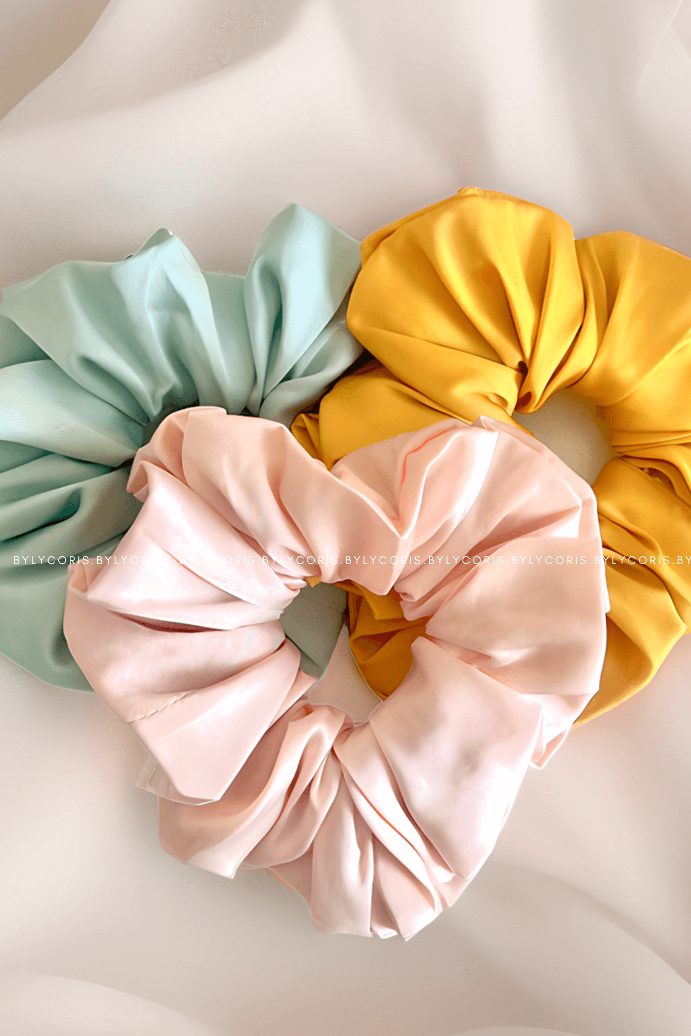 Silk Scrunchies (M) - Combo