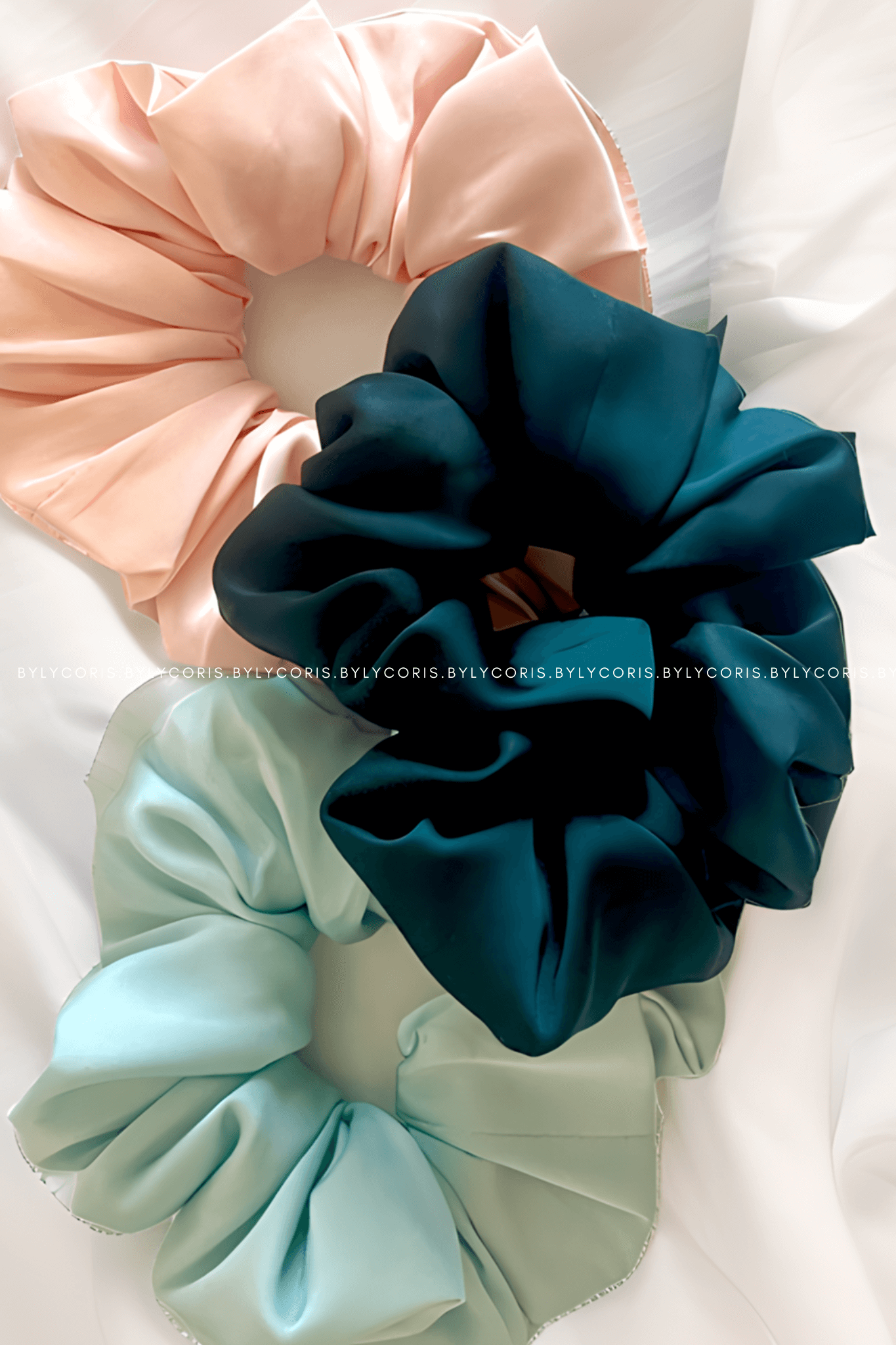 Silk Scrunchies (M) - Combo
