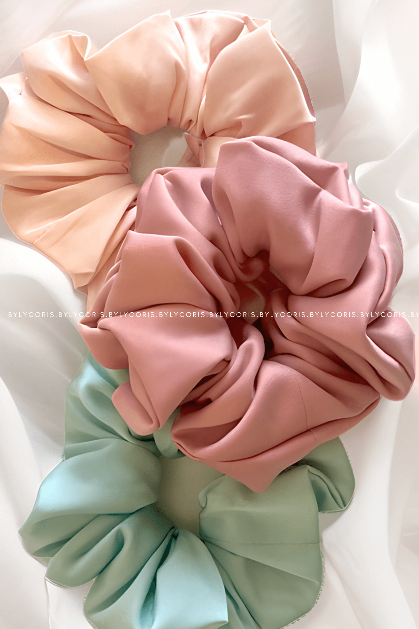 Silk Scrunchies (M) - Combo