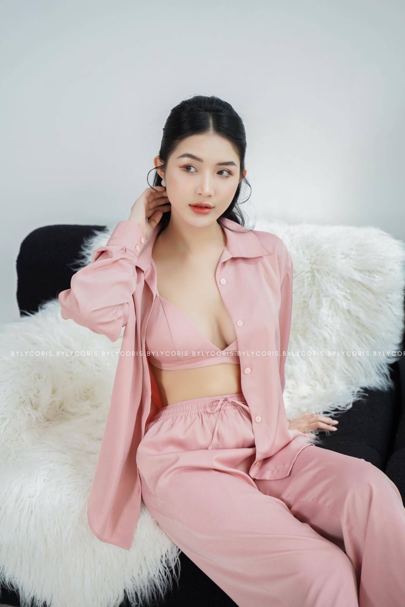 luna silk sleepwear