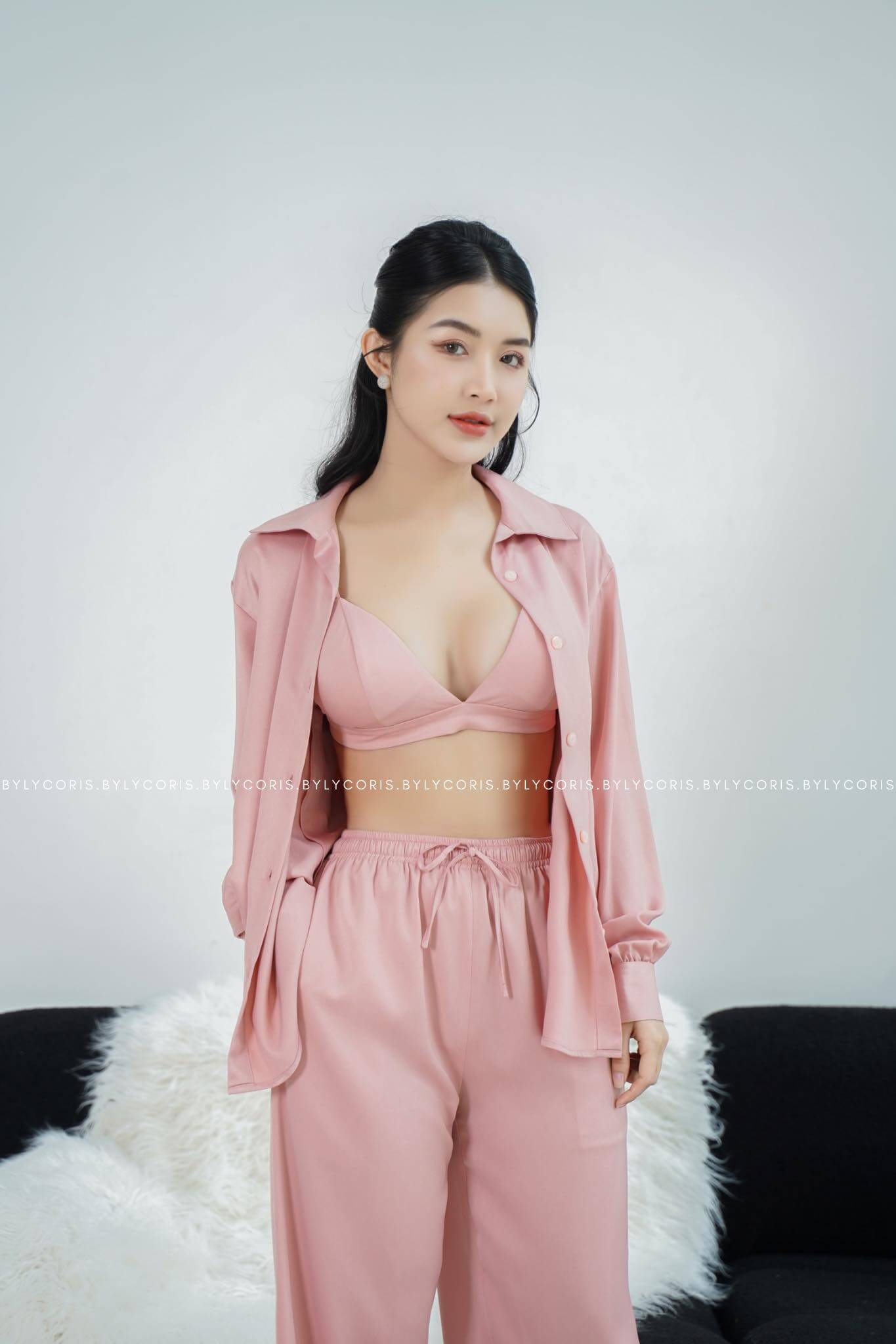 luna silk sleepwear