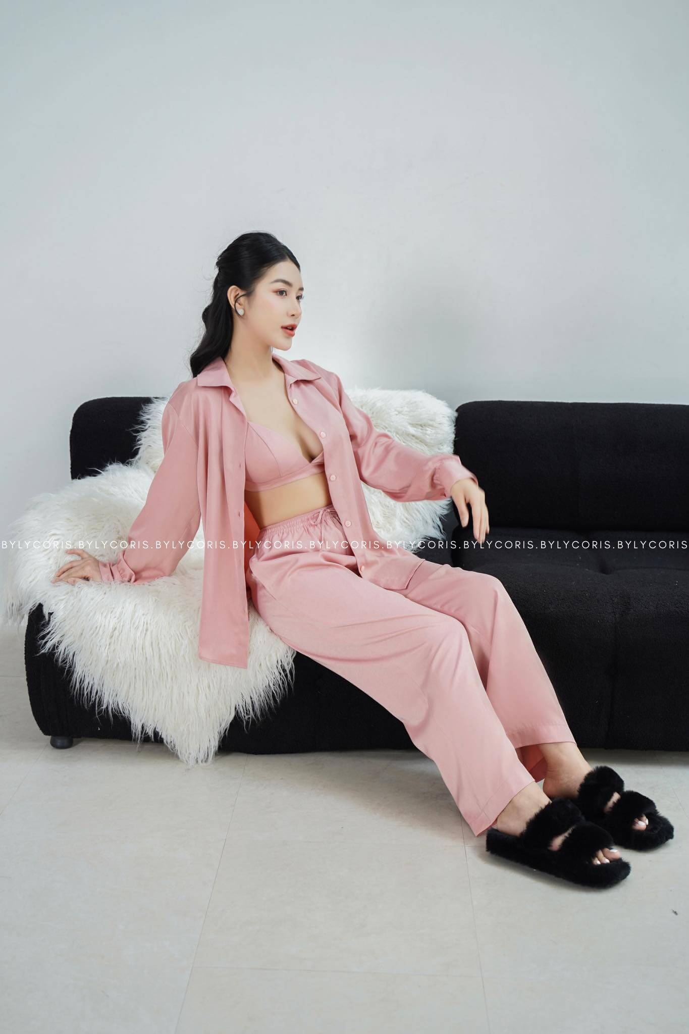 luna silk sleepwear