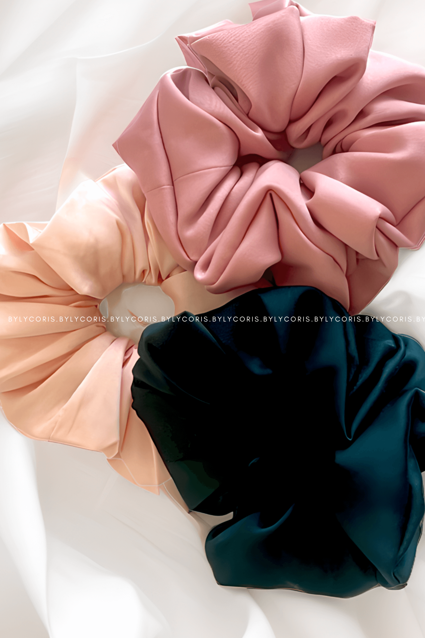 Silk Scrunchies (M) - Combo