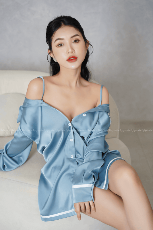 natty silk sleepwear