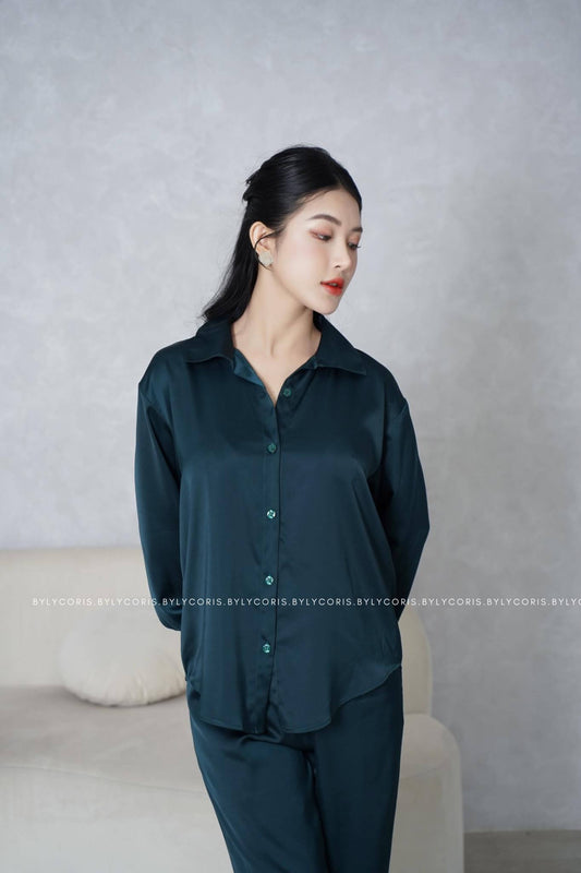 luna silk sleepwear